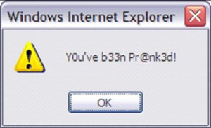 QHOTD #1: JavaScript Prank Pop-Up Window
